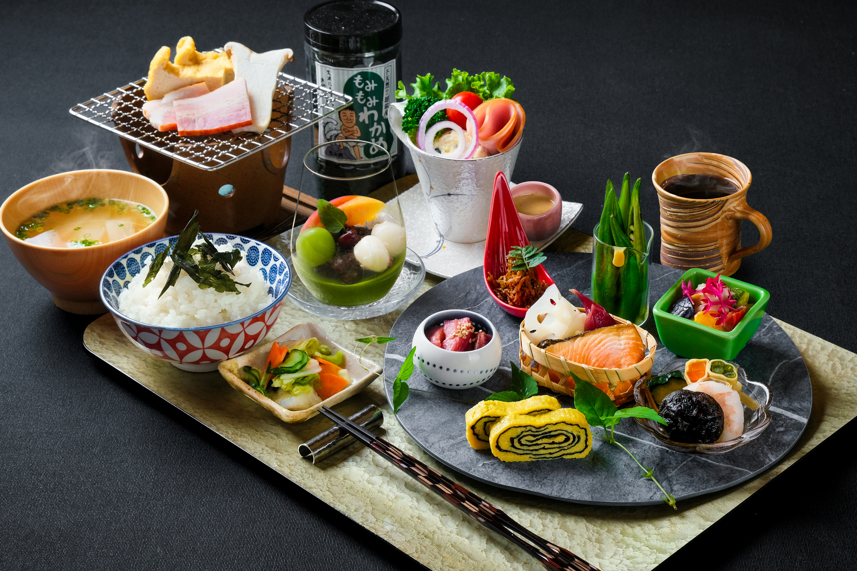 泊まらず食べれる旅館の朝食★福井の板場の手造り朝食Ver2 2200円自家製豪華デザート付き!