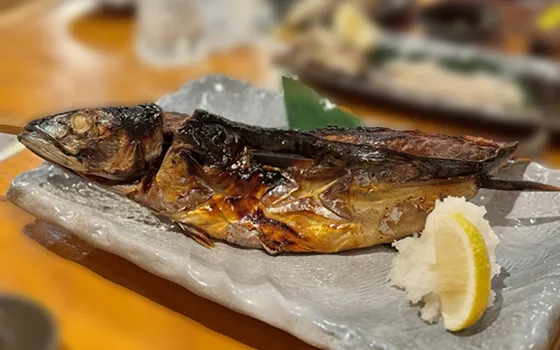 浜焼き鯖
